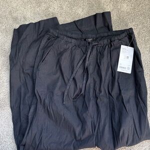 Athleta Black Wide Leg Pants